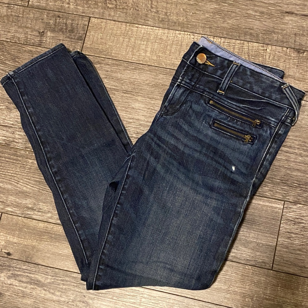 GAP Women's Dark Indigo Skinny Jeans
